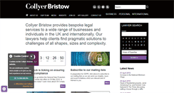 Desktop Screenshot of collyerbristow.com